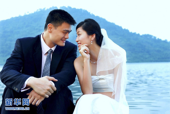 體壇大腕婚禮PK 林丹楊威奢華大辦姚明低調