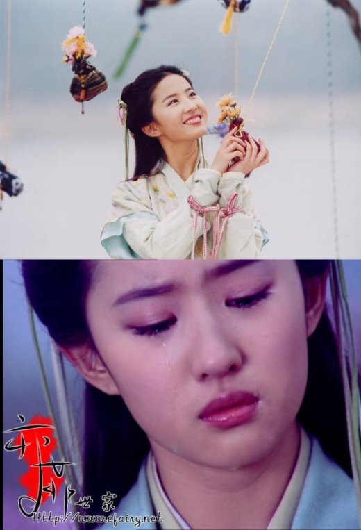 女星柔腸寸斷熒屏飆淚 盤點(diǎn)美人淚誰更迷人