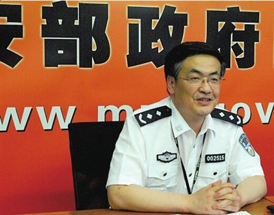 李江平資料圖片。（圖片來源：公安部）