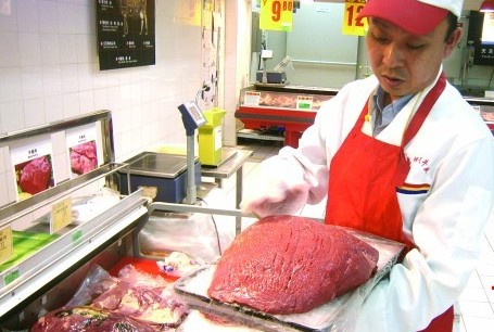 青島排酸肉熱賣(mài)稱抗癌 實(shí)為冷鮮肉