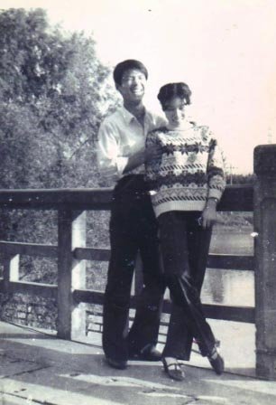 1984年10月，攝于武定門(mén)節(jié)制閘，很像山楂樹(shù)之戀