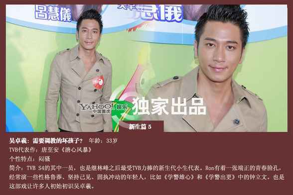 TVB歷代當紅小生盤點