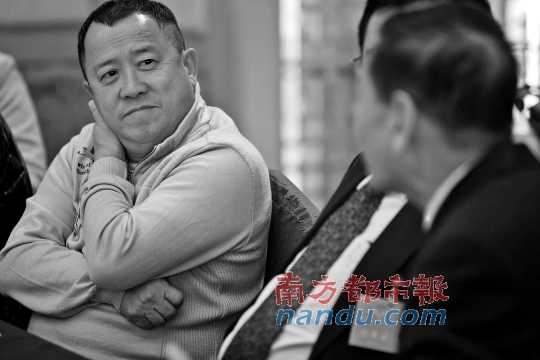 曾志偉在政協(xié)分組會(huì)議吐槽“兩餐食唔飽”。 南都記者 鐘銳鈞 攝