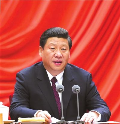 昨天，習(xí)近平在中紀(jì)委全會上發(fā)表重要講話。新華社發(fā)